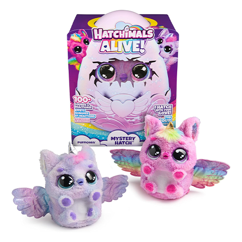 HATCHIMALS Alive Uovo Magico Versione Pufficorn