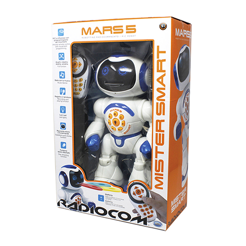 Radiocom Mars 5 Mister Smart Robot Radiocomandato