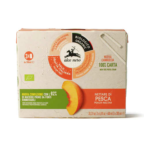 Alce Nero Nettare di Pesca BIO- 3 brik