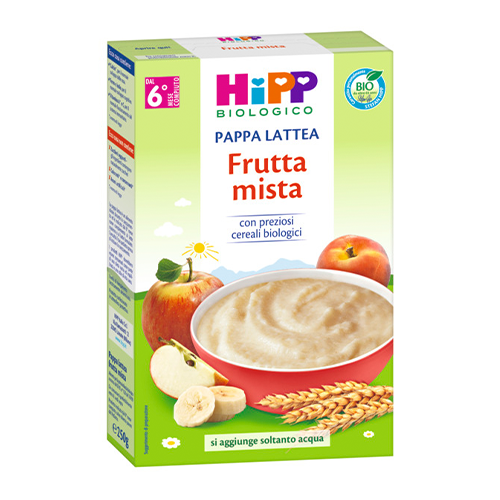 Hipp Pappa Lattea Frutta Mista 250gr