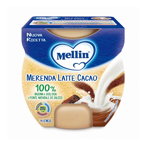 Mellin Merenda Latte-Cacao 2x100gr