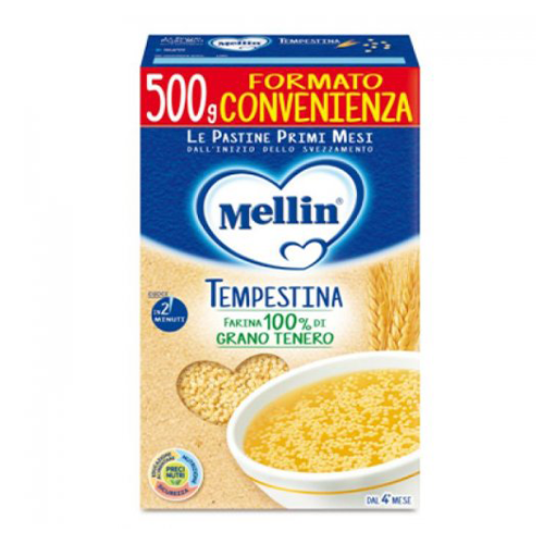 Mellin Pastina Tempestine 500gr