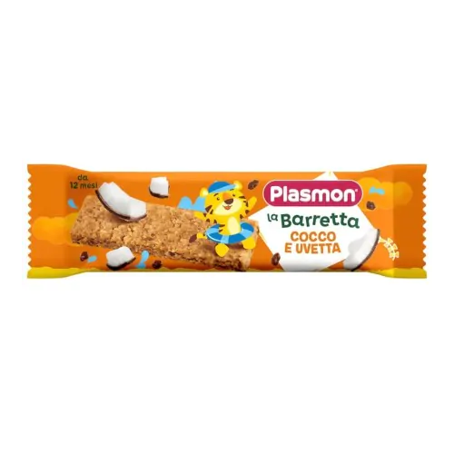 Plasmon Snack Barretta Cocco e Uvetta 20gr