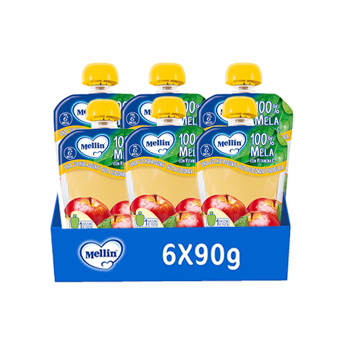 Mellin Pouch Mela 6x90gr