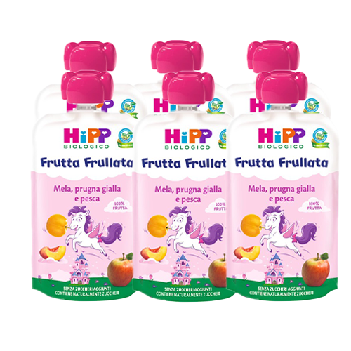 Hipp Frutta e Verdura Frullata Unicorno 6x90g