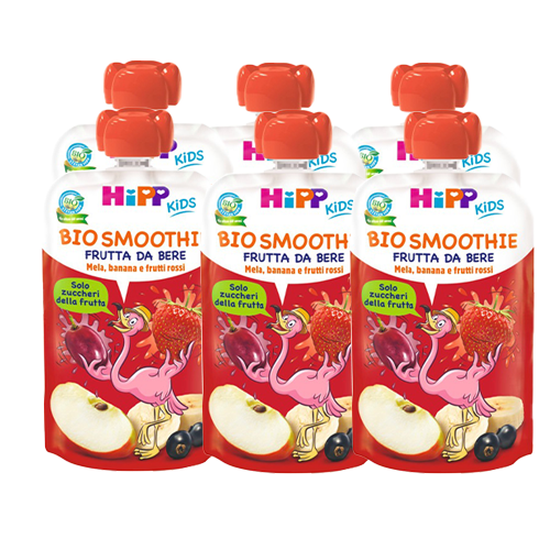 Hipp BIO Smoothies Mela-FruttiRossi-Banana 120g