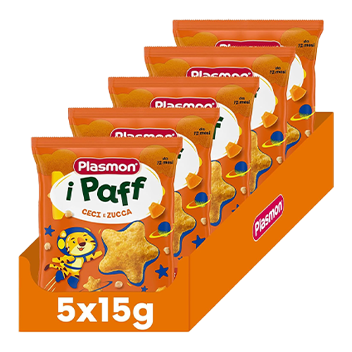 Plasmon Paff Zucca e Ceci 5x15g