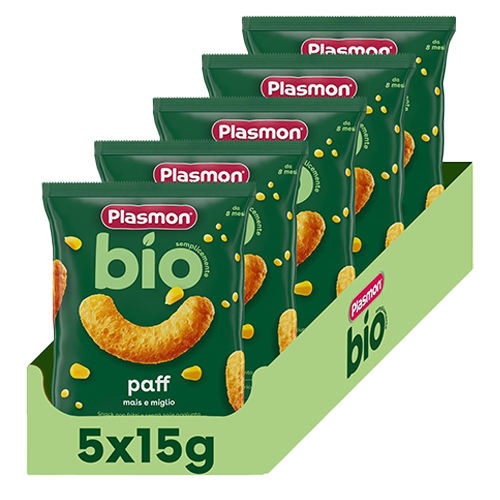 Plasmon Paff BIO 5x15g