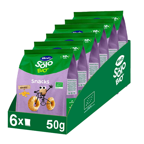 Hero Solo Snack Lenticchie-Mais 6x50gr