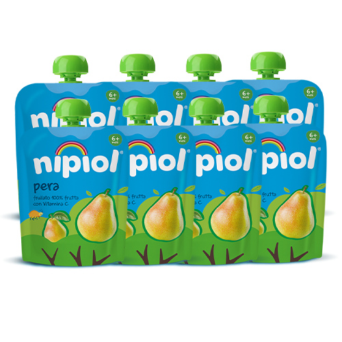 Nipiol Pouch Pera 8x85g