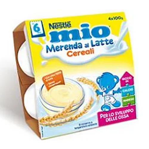 NesNestlè Mio Merenda al Latte con Cereali 4x100gr