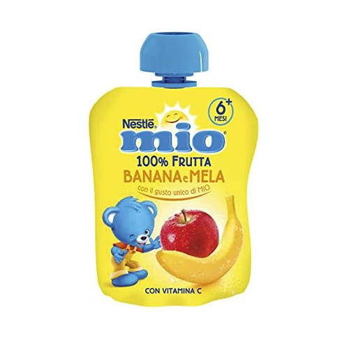 Nestlè Mio Frutta da Bere Banana e Mela 90gr
