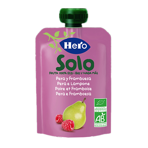 Hero Solo Pouch Pera e Lampone 100g