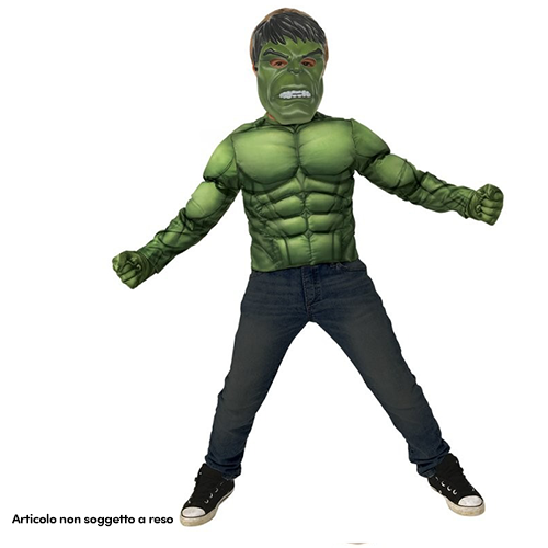 Rubies Top Muscoloso Hulk con Accessori