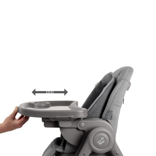 Maxi Cosi Seggiolone Pappa Minla Plus Elegance Graphite