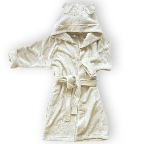 Bamboom Accappatoio Koala Oyster Grey 2-4 Anni