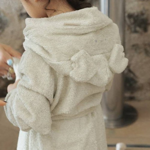 Bamboom Accappatoio Koala Oyster Grey 2-4 Anni
