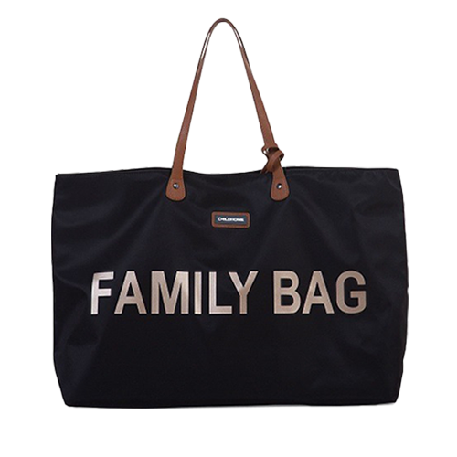 Childhome Family Bag Borsa Fasciatoio Nera
