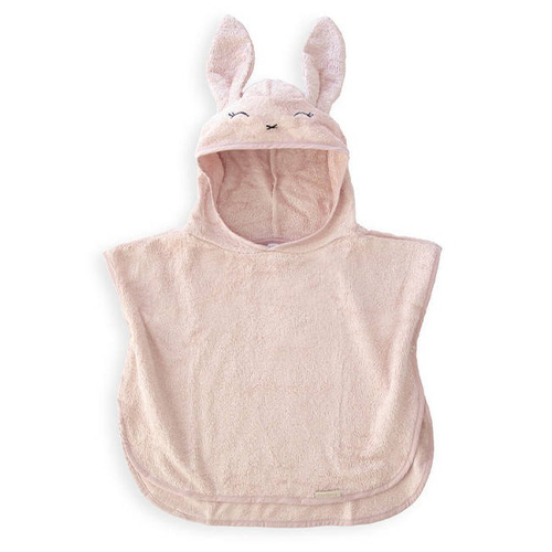 Bamboom Poncho Coniglietto Rosa