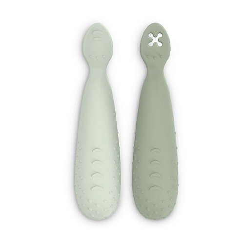 Suavinex Essence Set Pre-Cucchiai in Silicone Verde