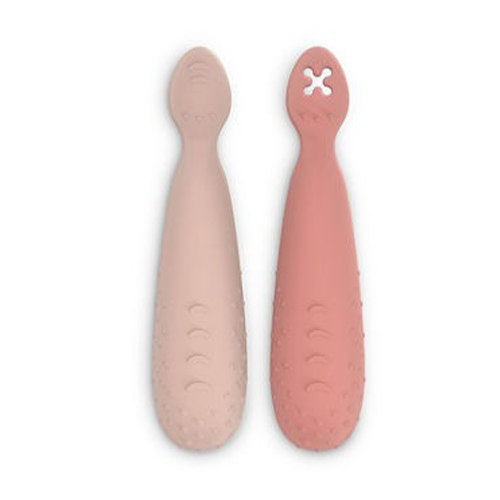 Suavinex Essence Set Pre-Cucchiai in Silicone Nude