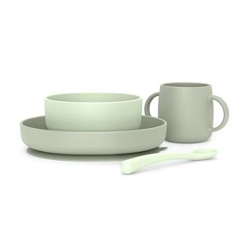 Suavinex Essence Set Svezzamento Silicone Verde