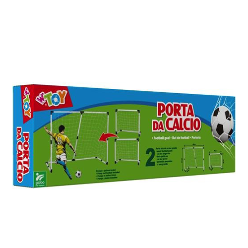 Globo Porta da Calcio 2in1 con Palla e Pompa
