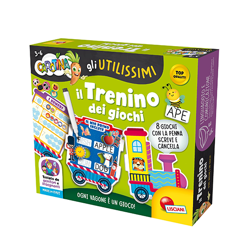 Carotina Gli Utilissimi il Trenino dei Giochi