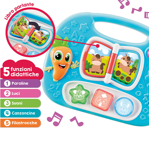 Carotina Baby Mini Tavolino Educativo Fattoria