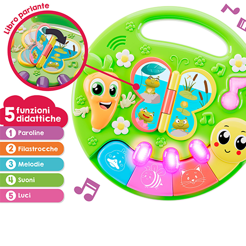 Carotina Mini Tavolino Educativo Animali
