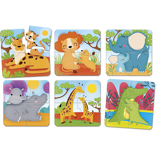 Carotina Baby Elephant Car & Puzzle