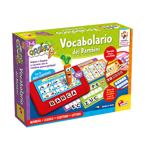 Carotina Vocabolario Dei Bambini