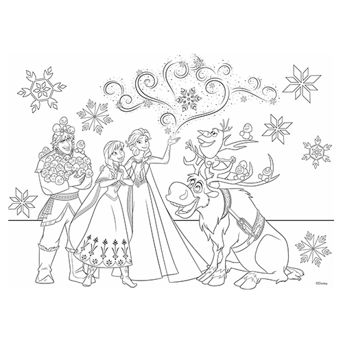 Lisciani Marvel Puzzle Maxi Floor 150 Frozen