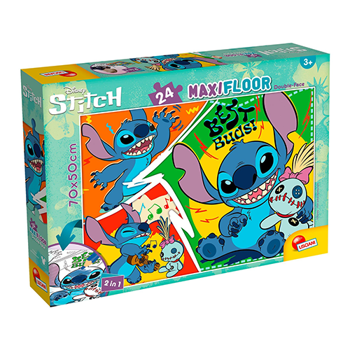 Lisciani Puzzle SuperMaxi Floor 24 Lilo e Stitch