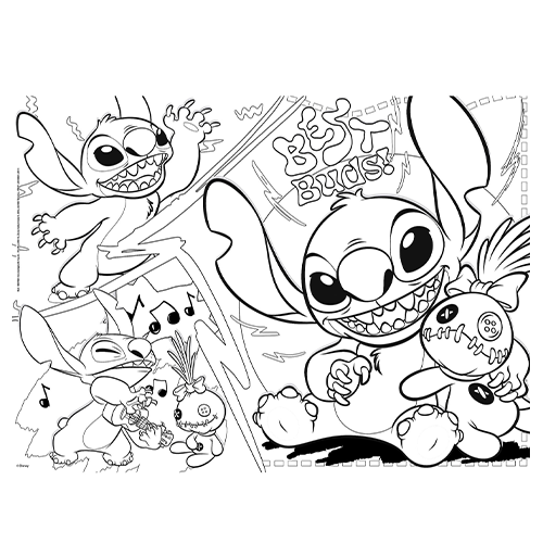 Lisciani Puzzle SuperMaxi Floor 24 Lilo e Stitch
