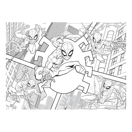 Lisciani Puzzle Maxi Floor 24 Spiderman