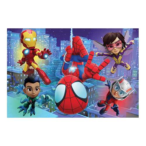 Lisciani Marvel Puzzle Maxi Floor 2x24 Spidey