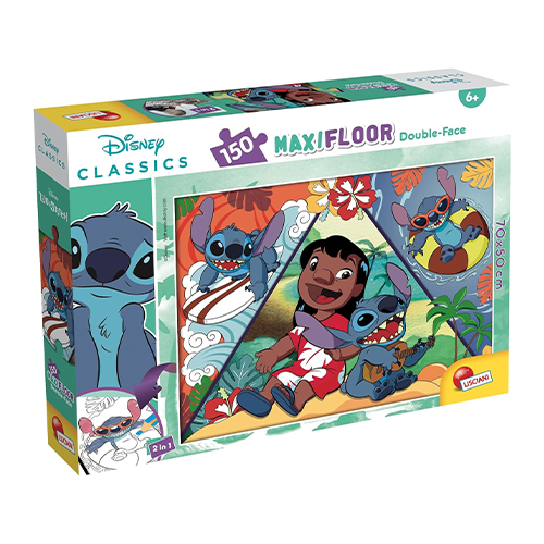 Lisciani Puzzle Maxifloor 150 Lilo e Stitch
