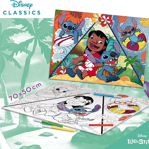 Lisciani Puzzle Maxifloor 150 Lilo e Stitch
