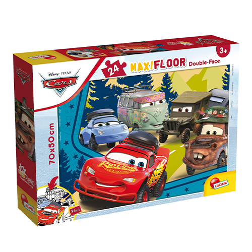 Lisciani Puzzle Maxi Floor 24 Cars
