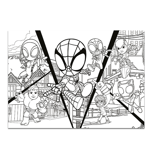 Lisciani Puzzle Maxi Floor 4x48 Spidey