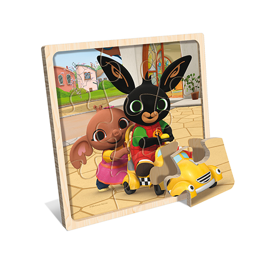 Lisciani Bing Wooden Puzzle 9 in Display 6