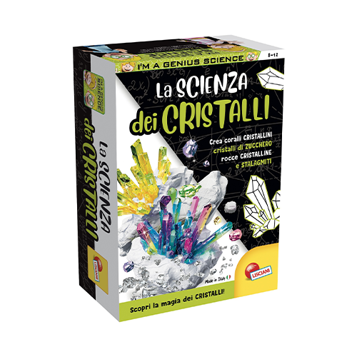 Lisciani I’m A Genius Scienza Pocket La Scienza Dei Cristalli
