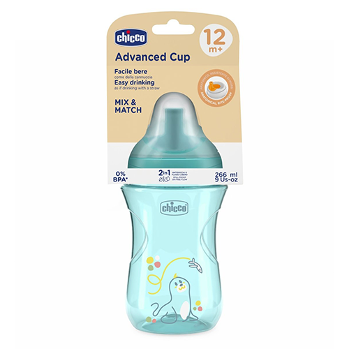 Chicco Tazza Advanced 12M+ Azzurra