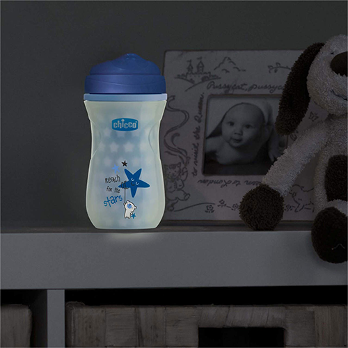 Chicco Tazza Shiny Cup 14M+ che si illumina al buio