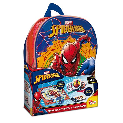 Lisciani Spider-Man Super Game Travel & Card Game