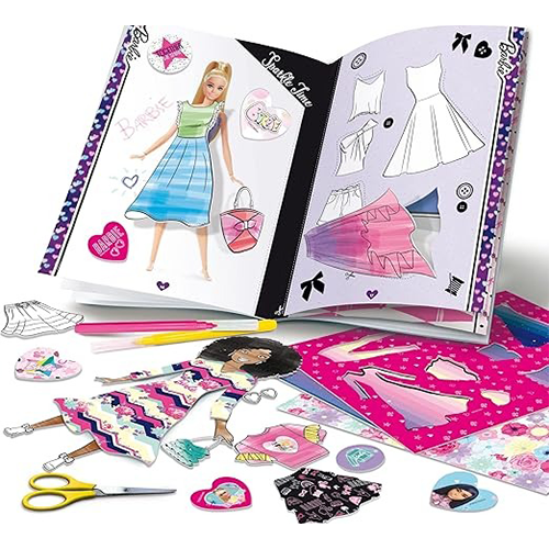 Lisciani Barbie Fashion School-Create Your Style