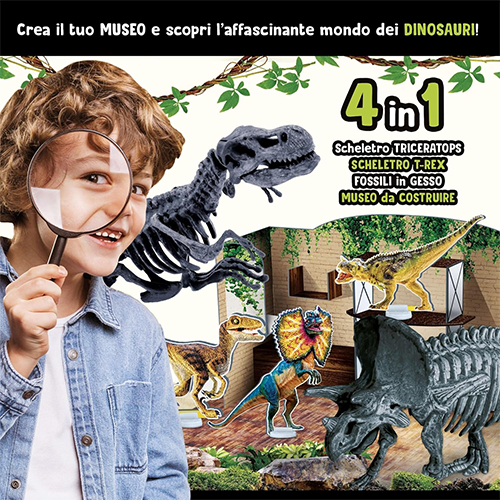 Lisciani I'm a Genius Laboratorio di Paleontologia