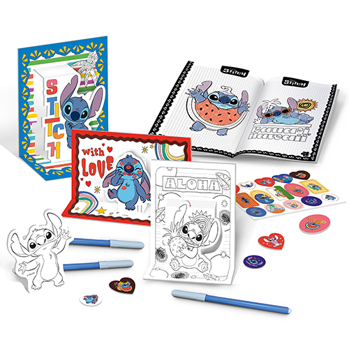 Stitch Colouring And Drawing School