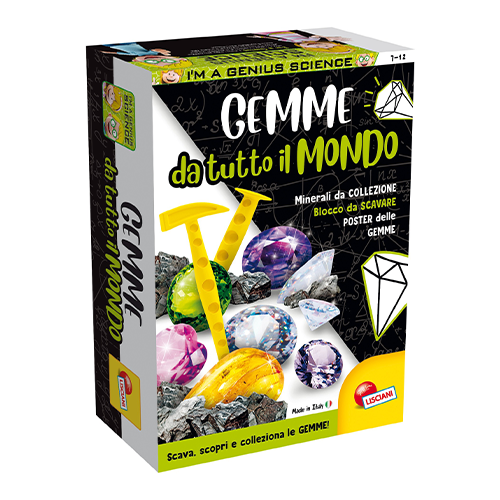 Lisciani I’m A Genius Scienza Pocket Gemme Da Tutto Il Mondo